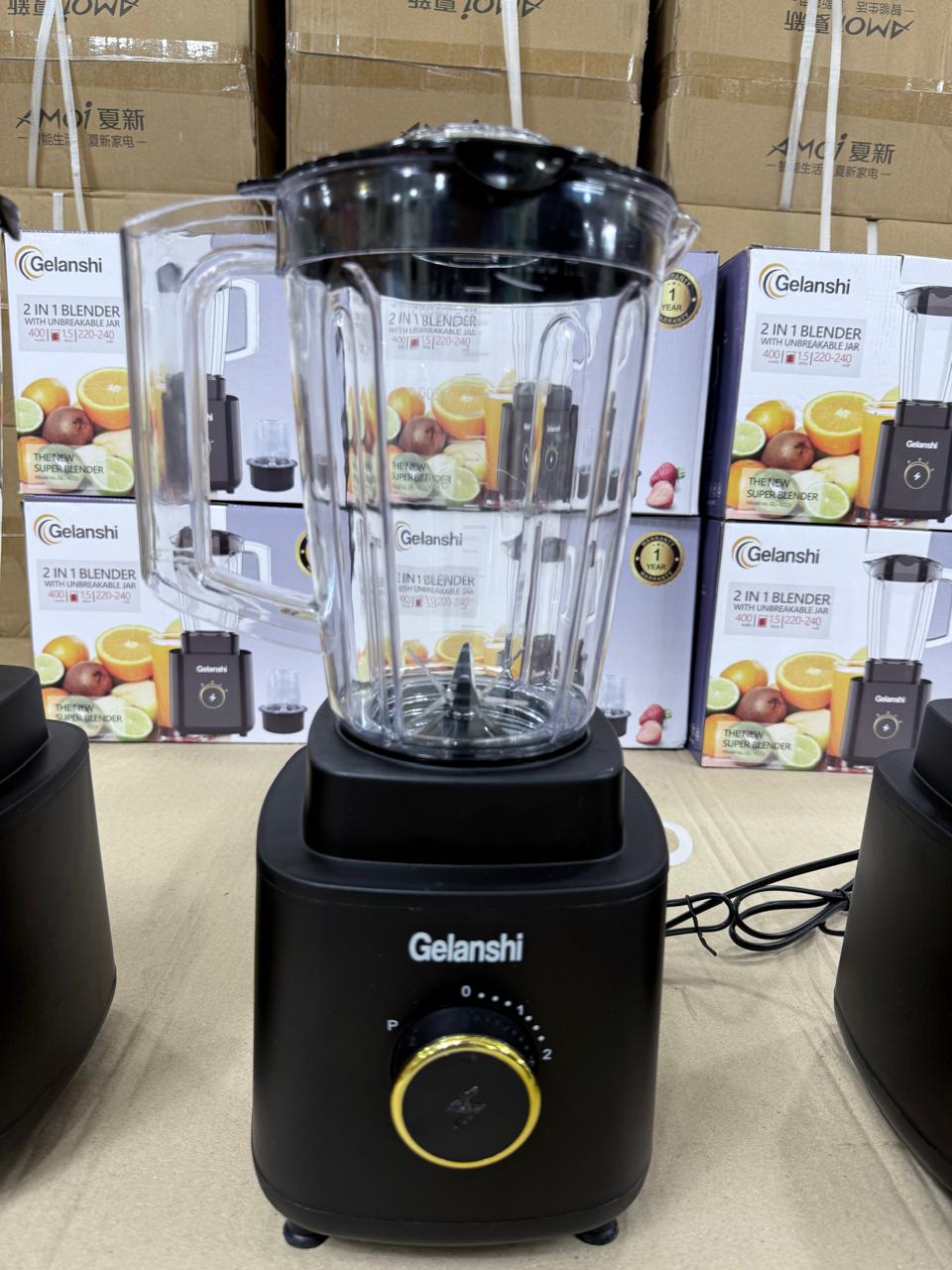 Gelanshi 2-in-1 Blender & Juicer — 1.7 Litre Jug