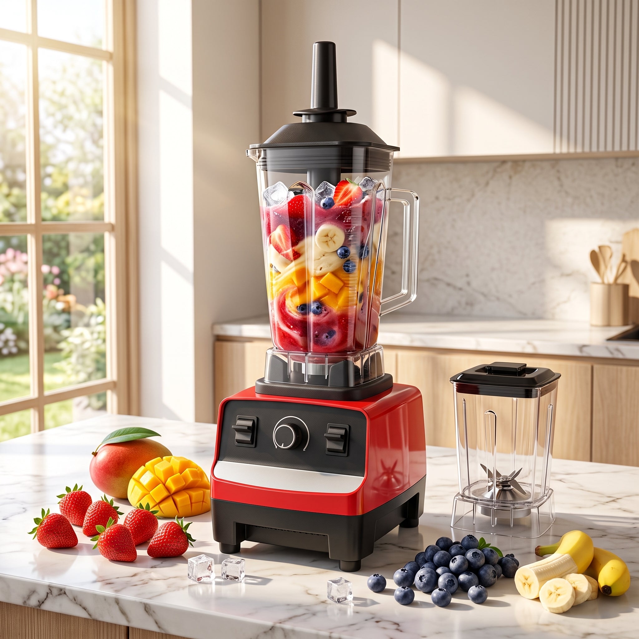 Silver Crest Pro 4-in-1 Juicer Blender 3000W – Multi-Function Kitchen Blender | Pakistan