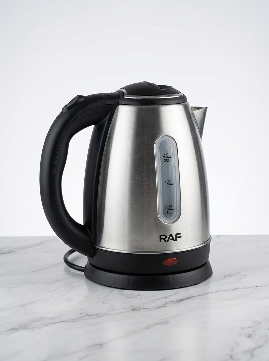 Electric Kettle 2L 1500W – Stainless Steel Fast Boiling Kettle for Home & Office | Pakistan