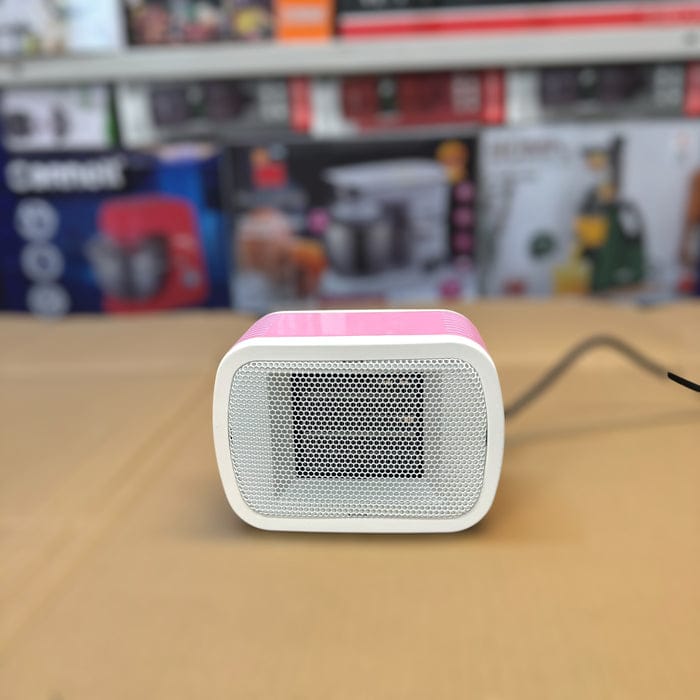 Mini electric heater rear vent