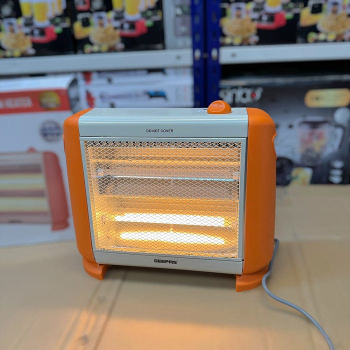 Geepas halogen heater base and tip-over switch