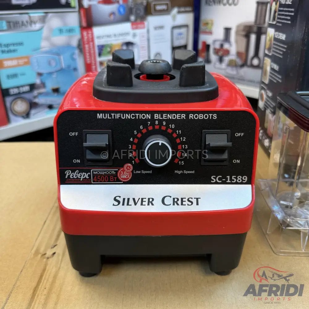 Silver Crest 2L Blender & Grinder — 1200W, 2-in-1, Crushes Ice