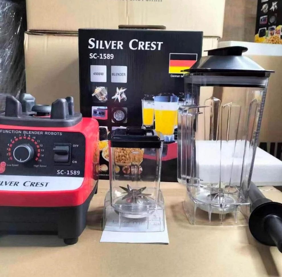 Silver Crest Pro 4-in-1 Juicer Blender 3000W – Multi-Function Kitchen Blender | Pakistan