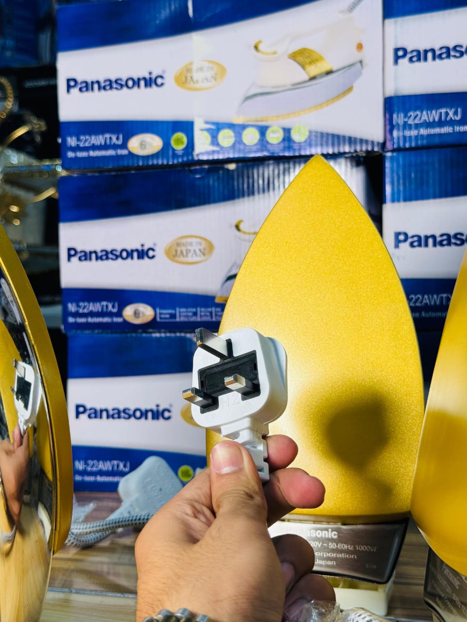 Panasonic dry iron soleplate
