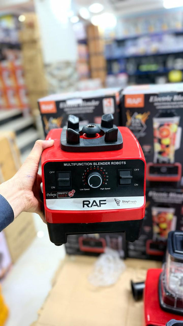 RAF R-2809 Blender &amp; Grinder — 2400W, 2.5L, 6 Blades