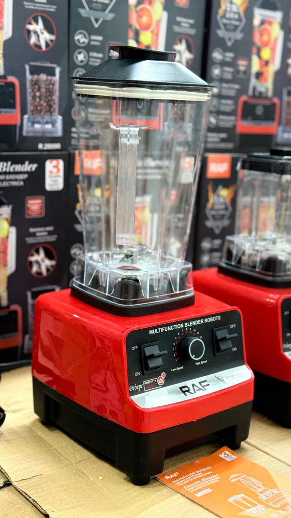 RAF R-2809 Blender &amp; Grinder — 2400W, 2.5L, 6 Blades