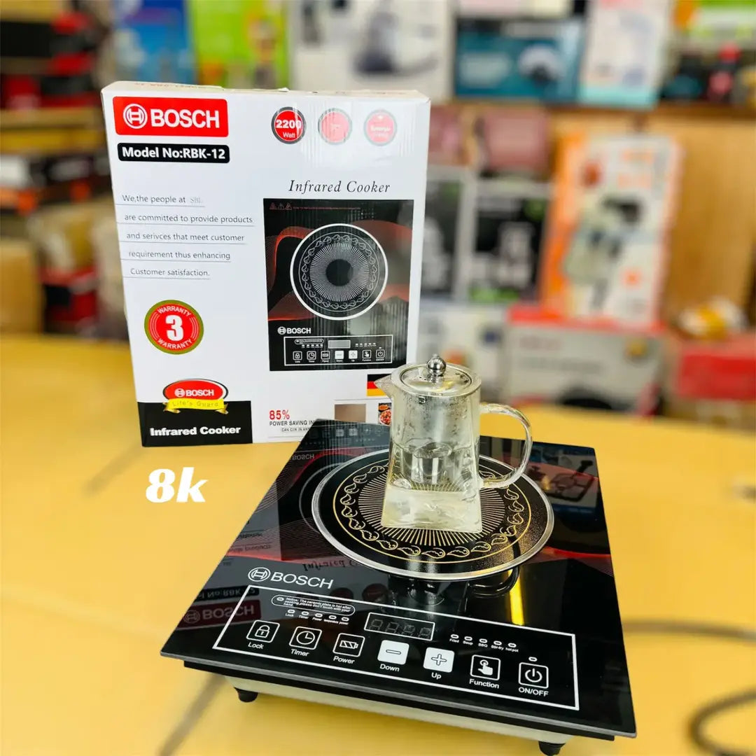 Infrared Cooker 2200W — Electric Stove That Works With Any Pot