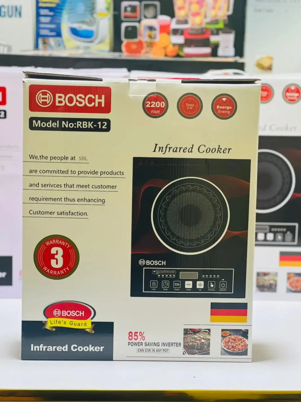 Infrared Cooker 2200W — Electric Stove That Works With Any Pot