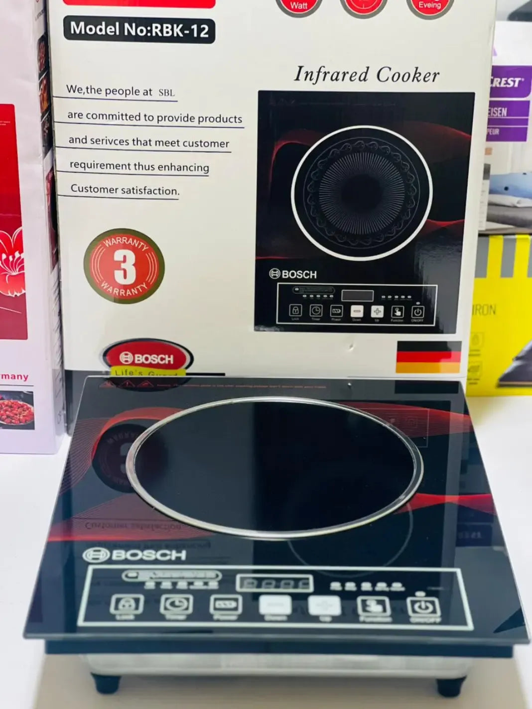Infrared Cooker 2200W — Electric Stove That Works With Any Pot