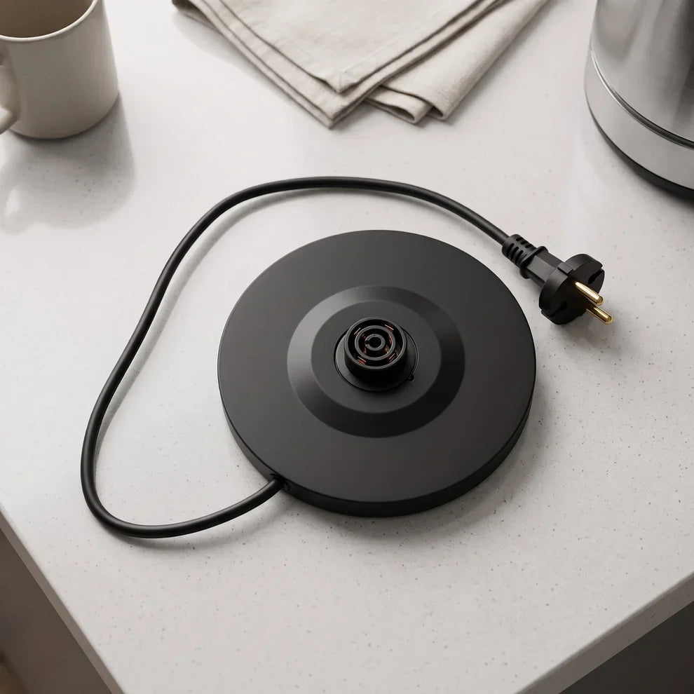 Electric kettle 1.5 litre, shown from another angle