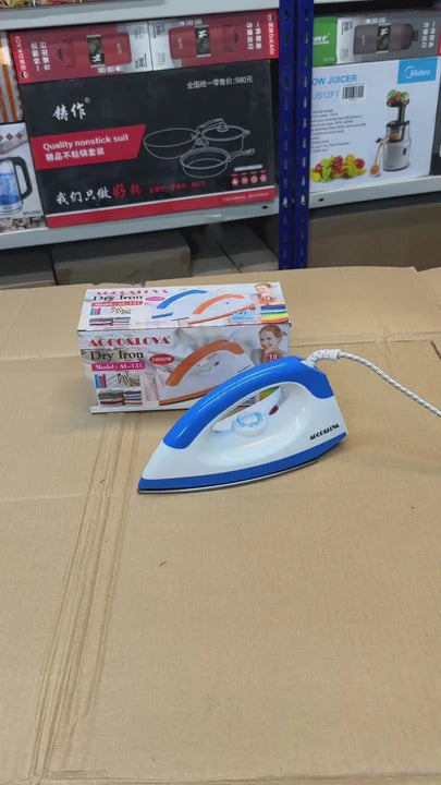 AGCO & LOVA Dry Iron - Lot Imported