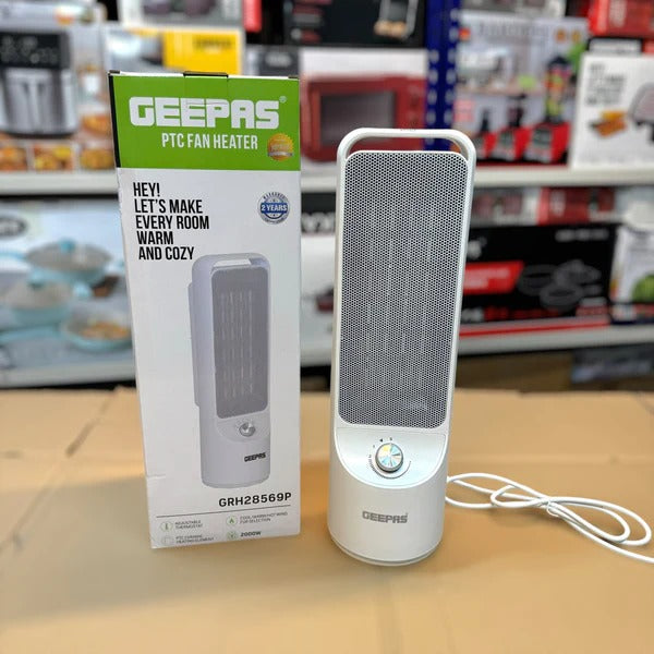 Geepas PTC Fan Heater 69P || Original Product + 2-Year Local Warranty