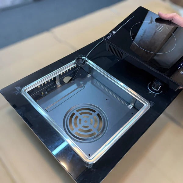 2-in-1 Gass & Induction Cooker - Lot Imported